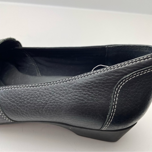 Elite Walking Cradles Black Leather Loafer Style 6M - Picture 5 of 11